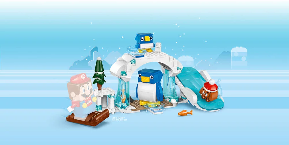 LEGO®SUPER MARIO™ 71430 - ENSEMBLE D’EXTENSION AVENTURE DANS LA NEIGE POUR LA FAMILLE
