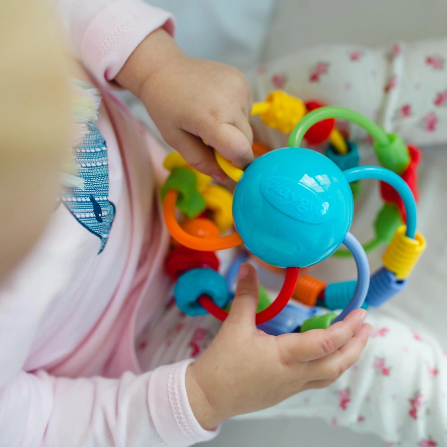 playgro Motorikschleifen-Ball, Play and Learn