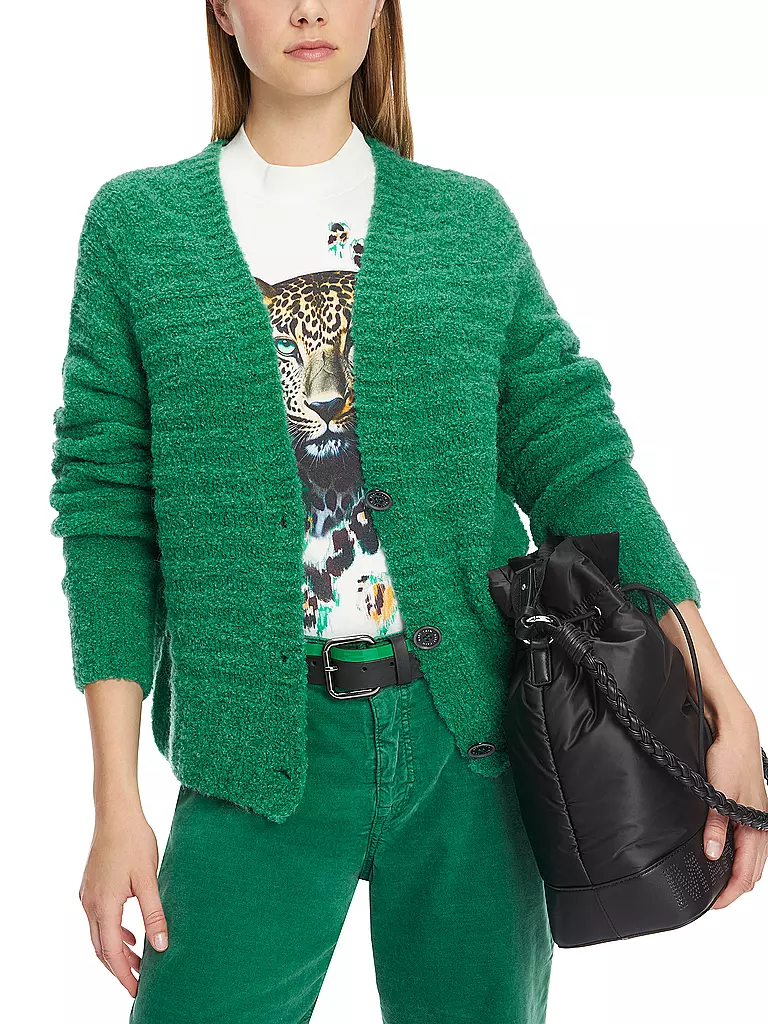 MARC CAIN Cardigan grün