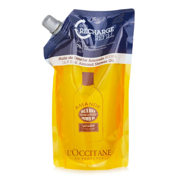 L'Occitane Óleo de banho de limpeza e amaciamento de amêndoa (recarga ecológica)  500ml/16.9oz