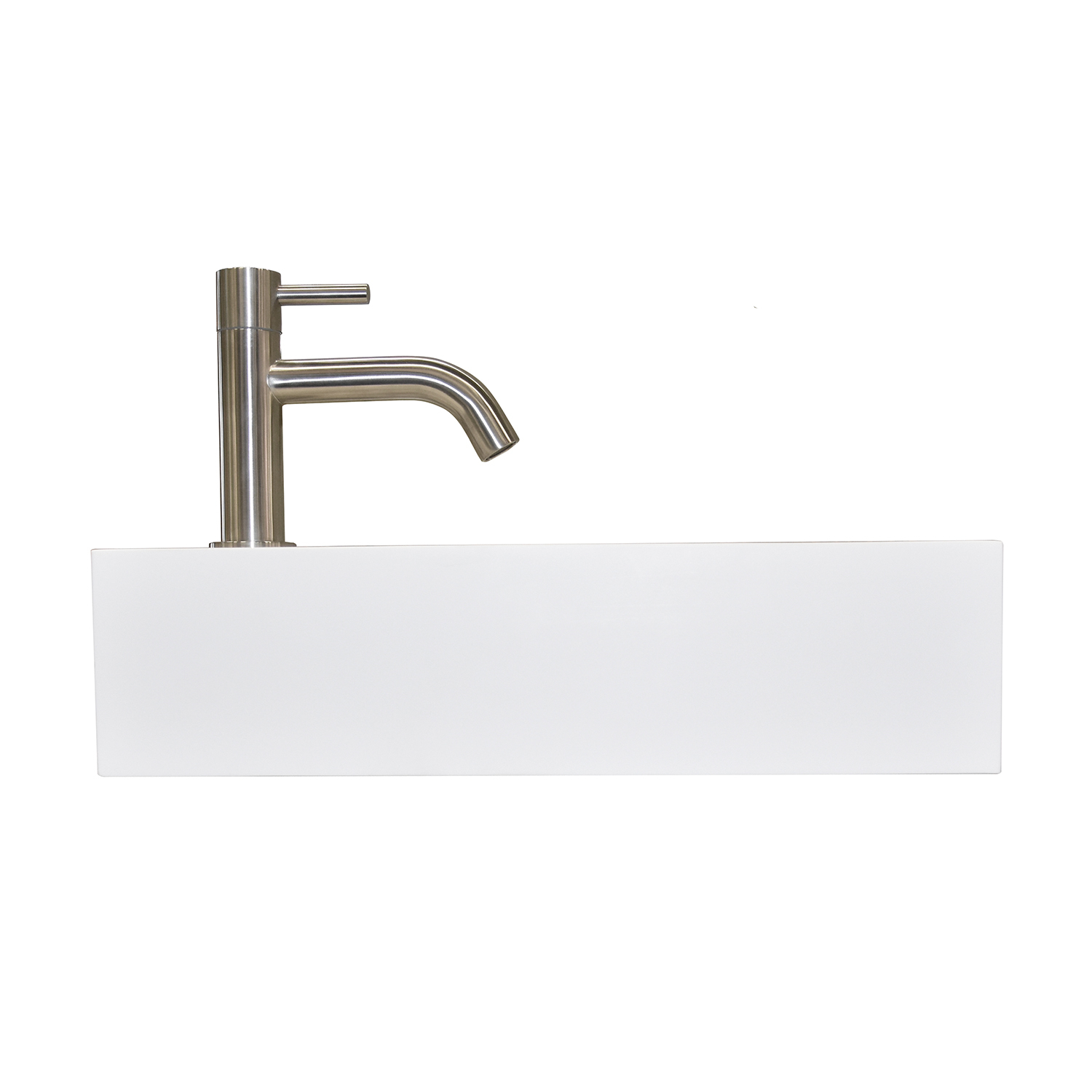 Mueller solid surface fontein links  40x22x10cm