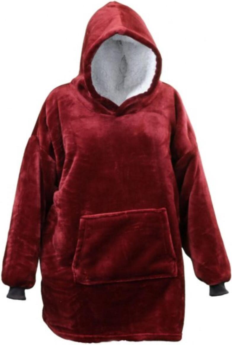 Unique Living hoodie Emma bordeaux onesize