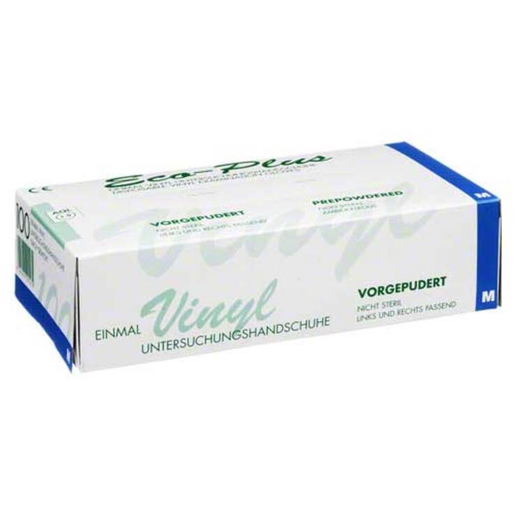 Handschuhe Einmal Vinyl mitt, 100 St