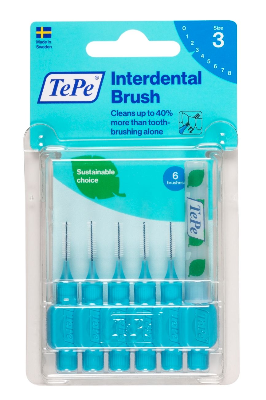 TePe Interdentalbürsten 0,6 mm blau