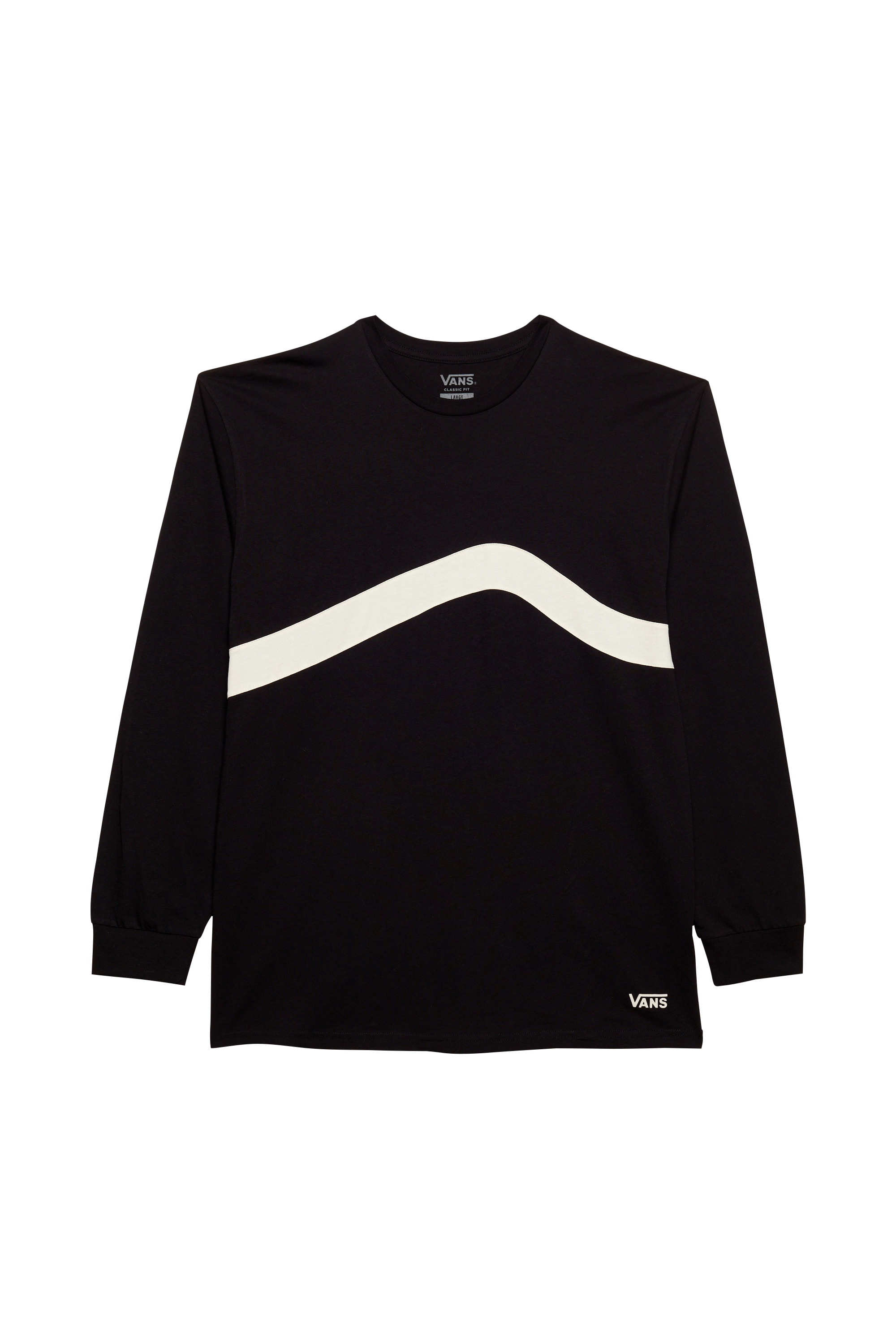 VANS T-shirt SIDESTRIPE BLOCK Noir