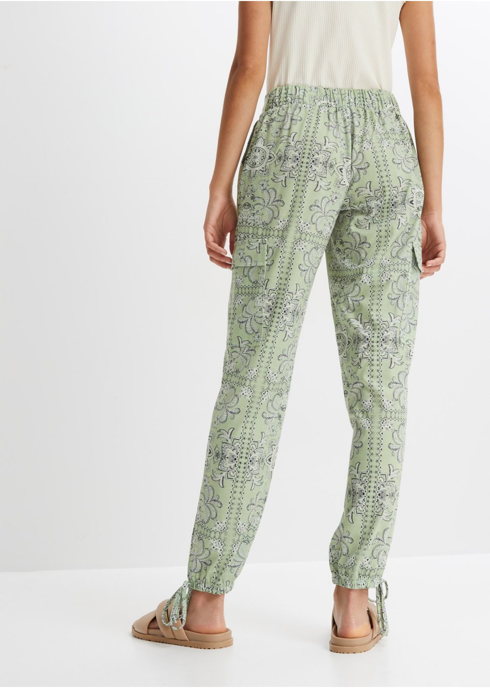 Pantalon fluide cargo