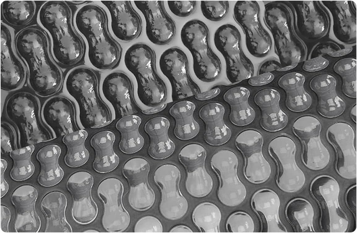EVOLUTION® Solarplane EnergyGuard GeoBubble 500 µm – Solarfolie 500 x 300 cm für Rechteckbecken, algenhemmende Poolabdeckung mit Wärmespeicherung