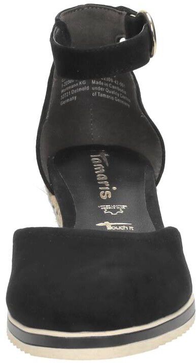 Tamaris Sandalen Touwzool zwart