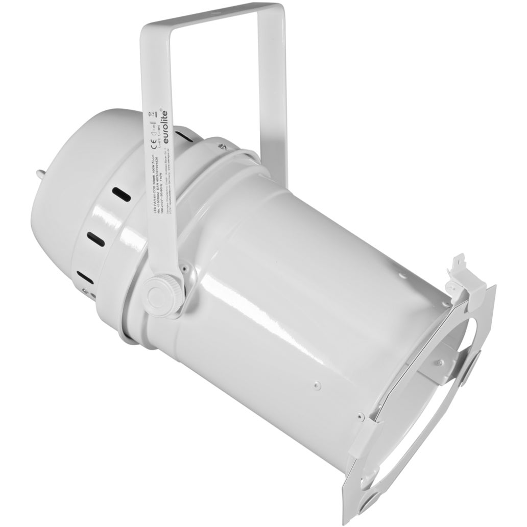 Eurolite LED PAR-64 COB 3000K 100W Zoom (wit)