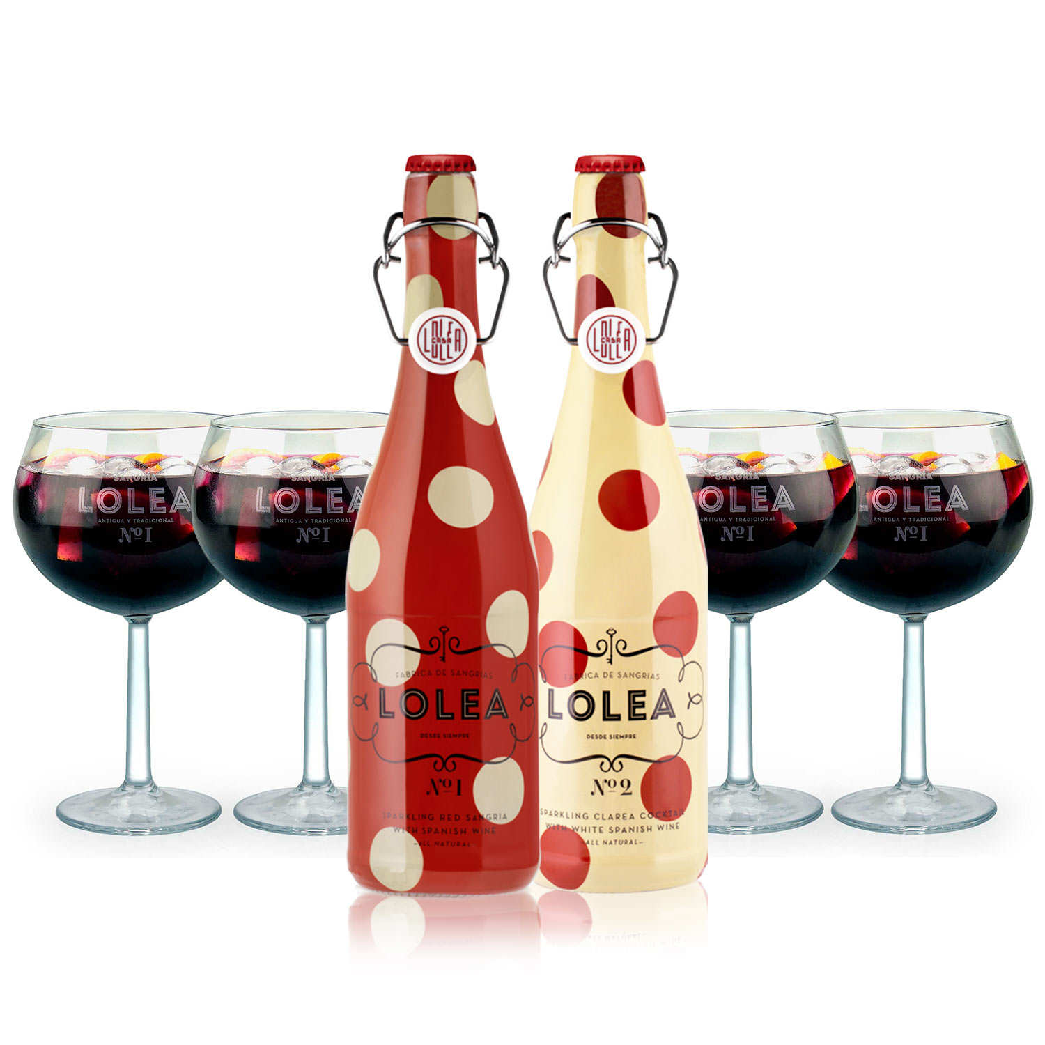 Assortiment découverte des sangrias Lolea