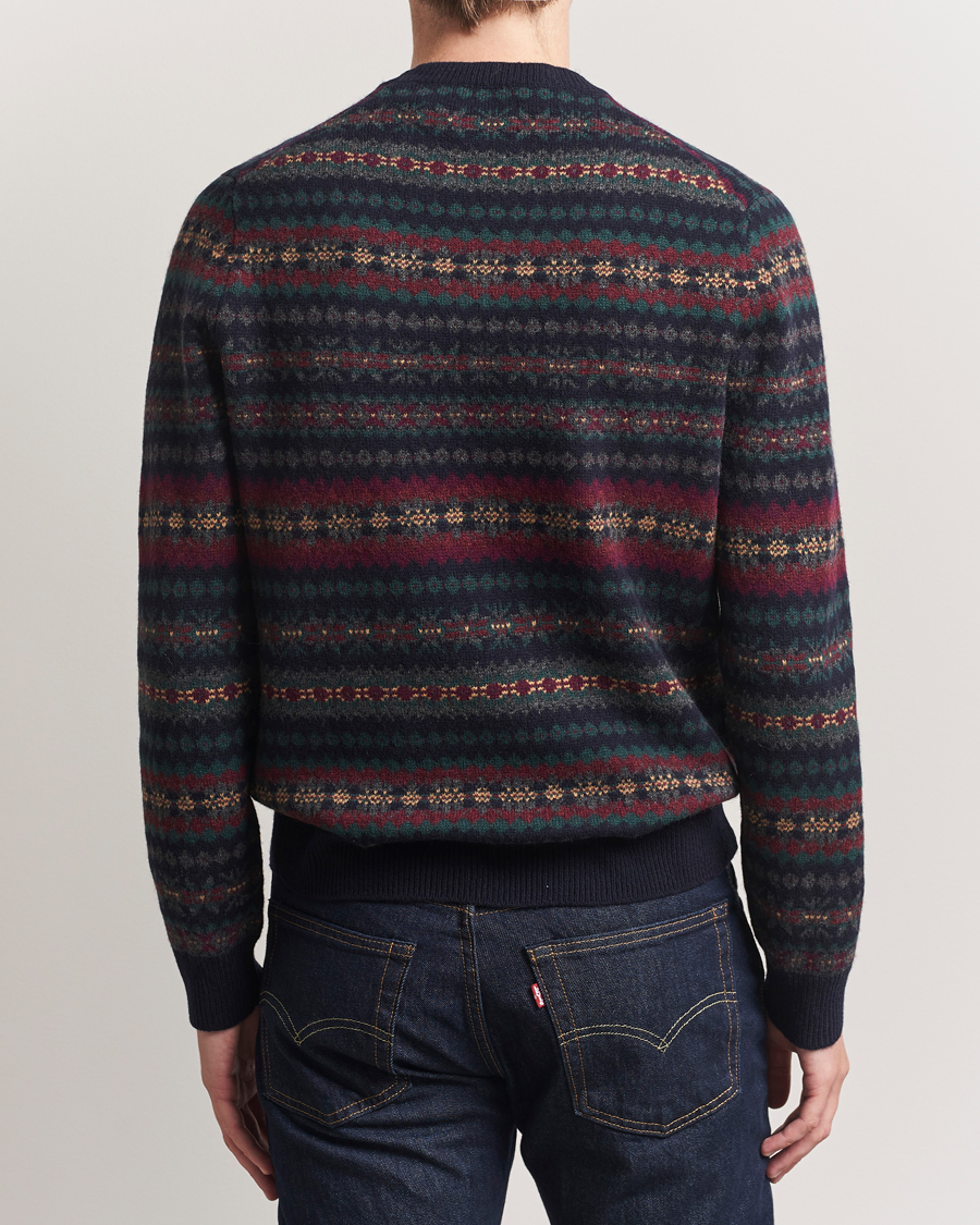 Polo Ralph Lauren Fairisle Wool Sweater Navy Combo