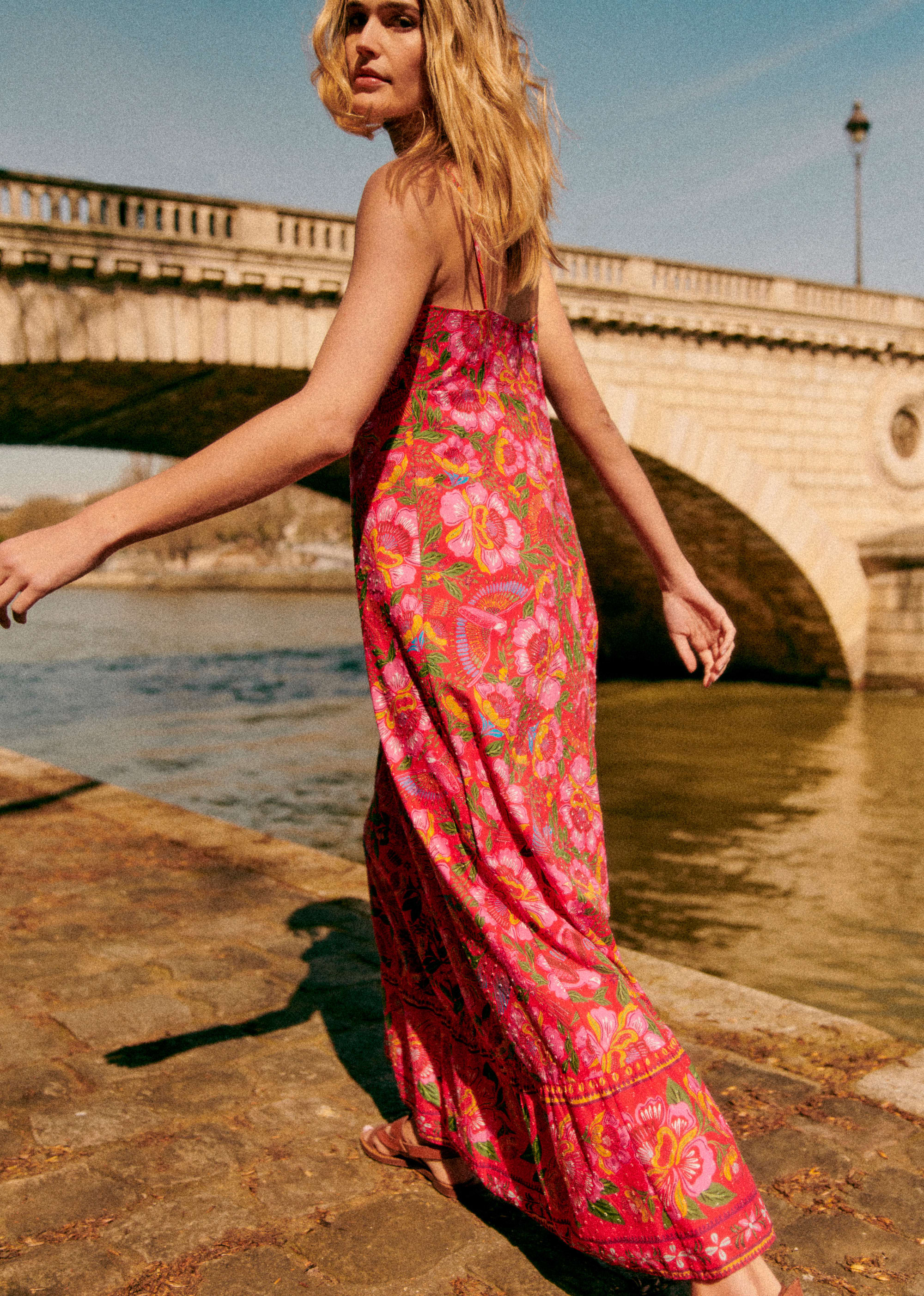 Robe Jolia - Sézane x FARM Rio - Floral bela - LES COMPOSANTES/DÉCOUVRIR 5906673