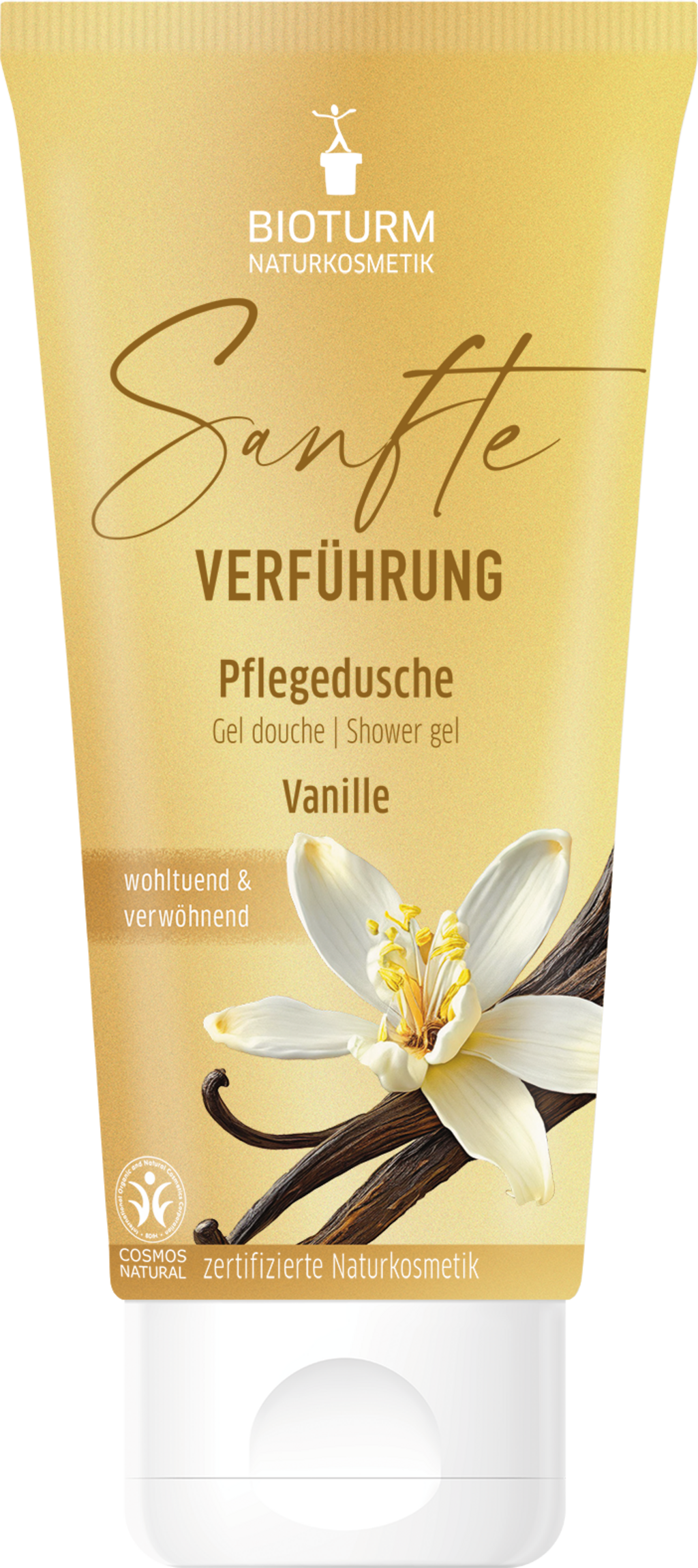 Bioturm  Sanfte Verführung Pflegedusche Vanille, 200 ml