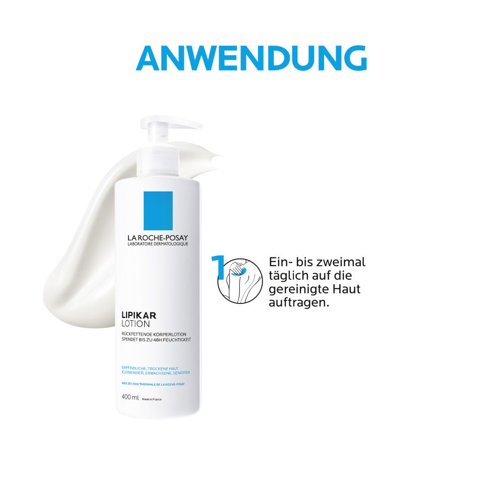 La Roche Posay Lipikar Lotion + La Roche Posay Lipikar Huil Lavant 100ml GRATIS