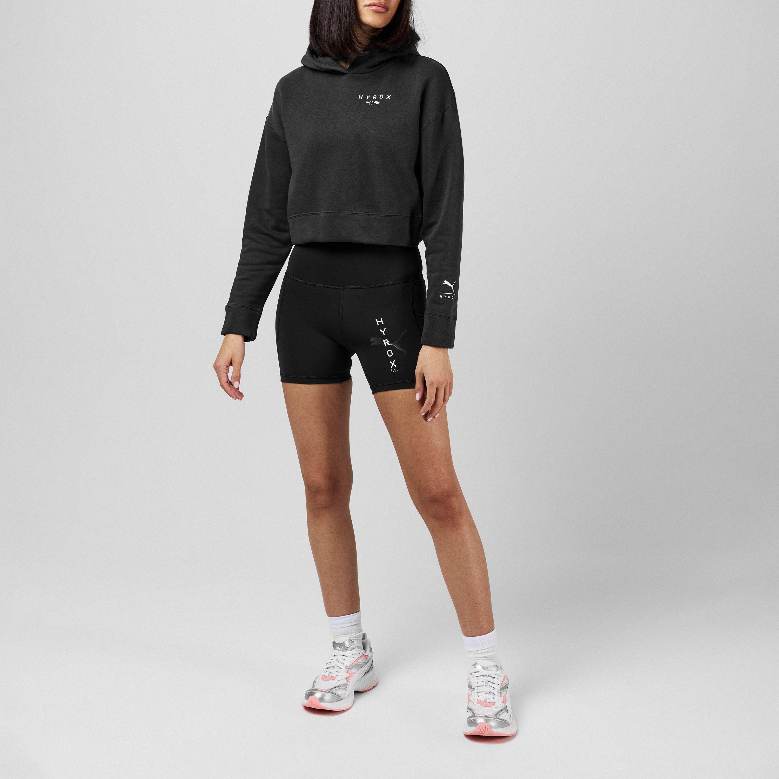 Puma x HYROX World Cropped Hoodie Adults