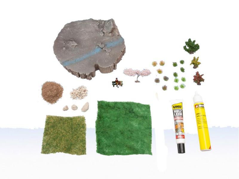 NOCH Bausatz Diorama Kit Summer Breeze Geländebau