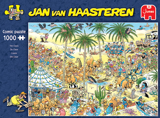 Jan Van Haasteren The Oasis Puslespill 1000 brikker, Jumbo