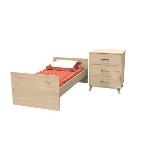 Lit Combiné Evolutif 60x120 cm Arty - SAUTHON