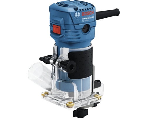 Bosch Professional GKF 550 kantenfrees inclusief parallelgeleider, rolgeleider, 2x sleutels (17mm, 10mm)