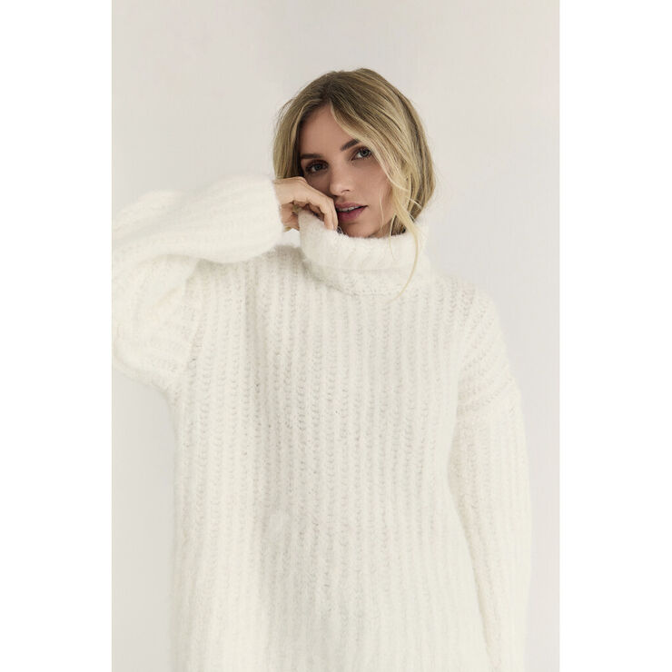 A-VIEW Orchid knit White