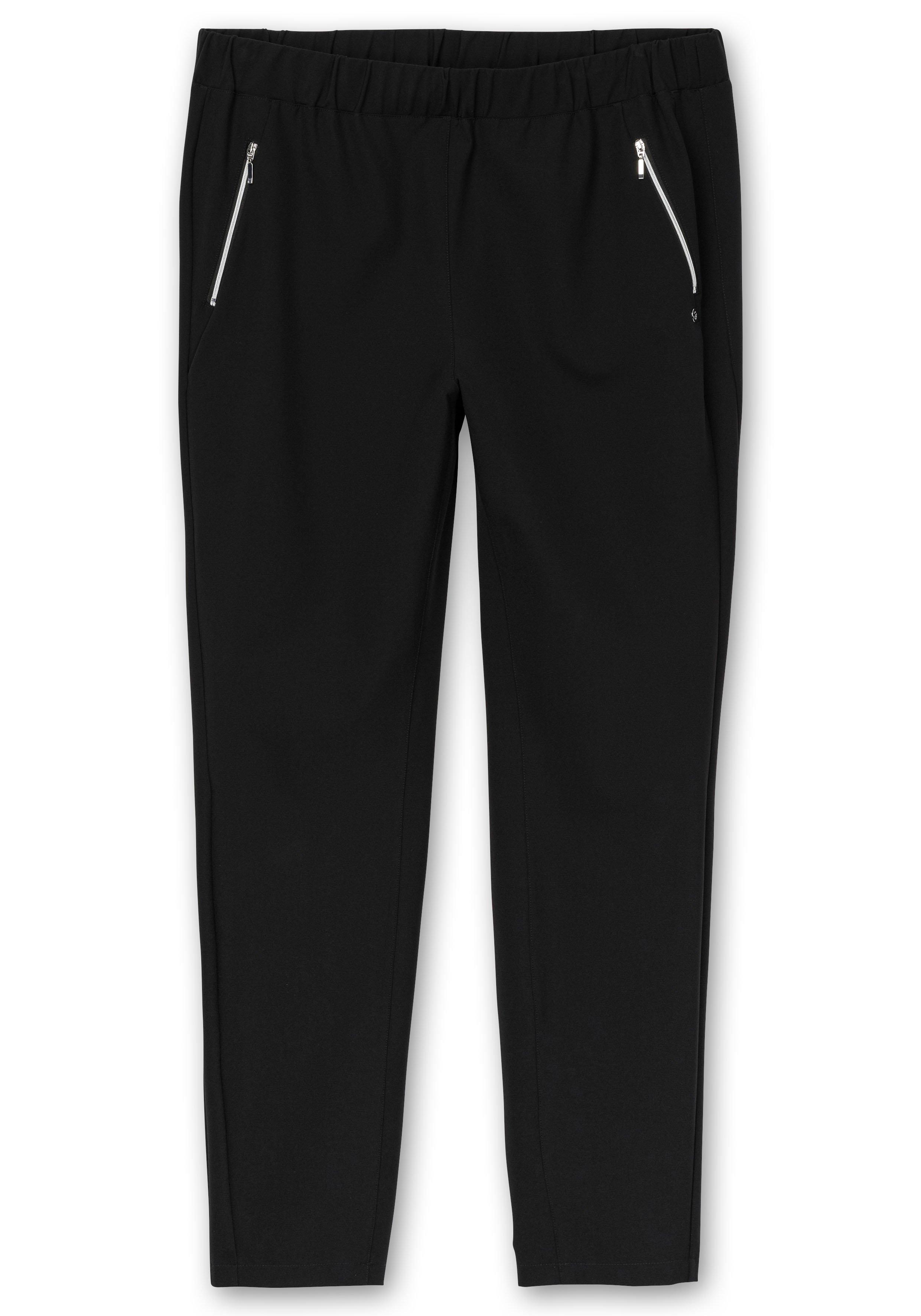 Schmale Hose mit Stretchbund, aus Scuba-Qualität