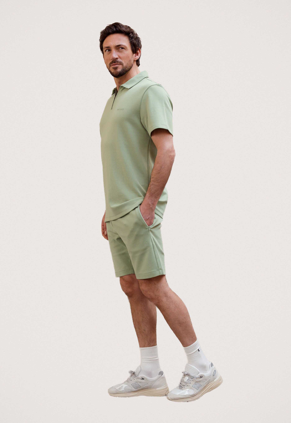 Kultivate Luxury Zip Polo