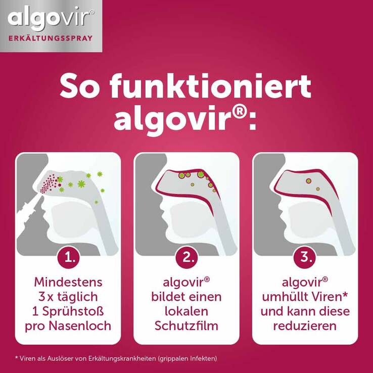 algovir Nasenspray, 3x20 ml
