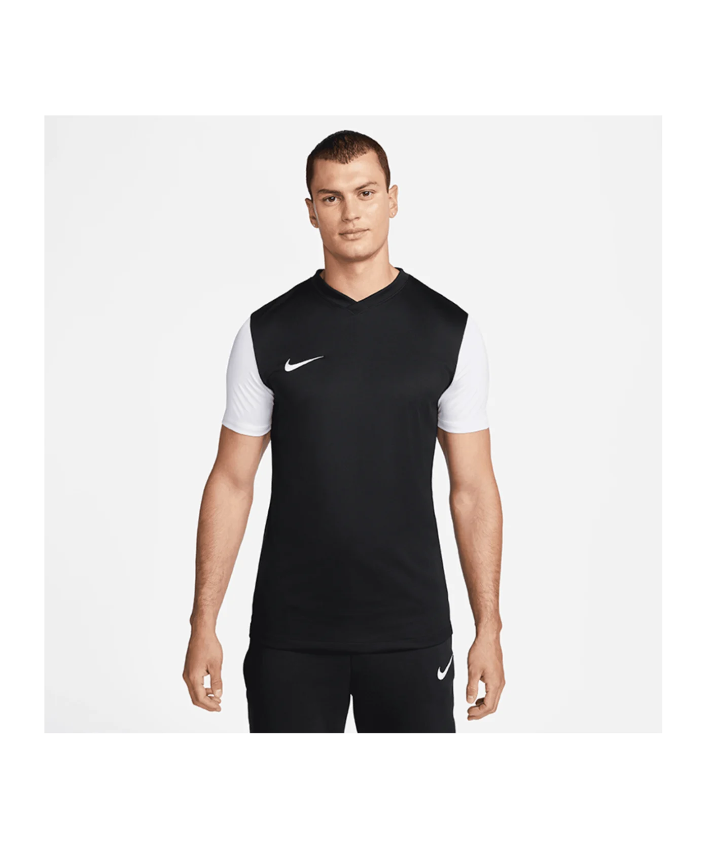 Nike Tiempo Premier II Trikot Schwarz Weiss F010