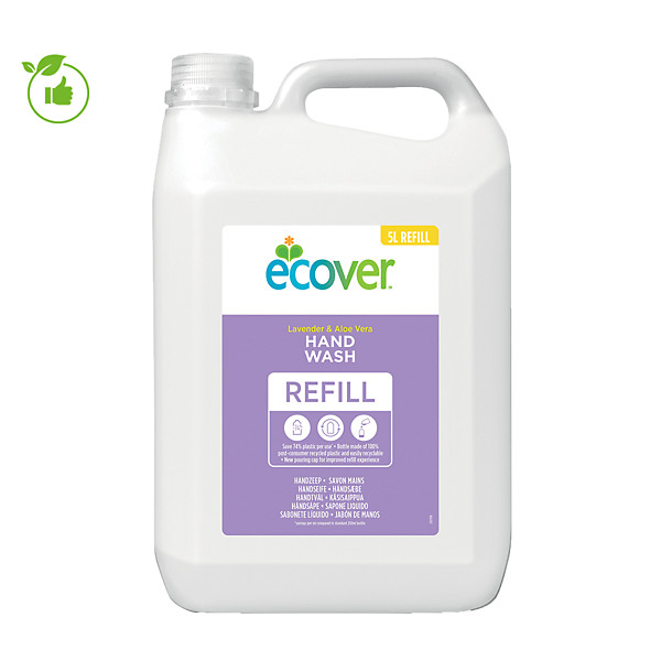Crème lavante Ecover lavande et Aloe Vera 5 L