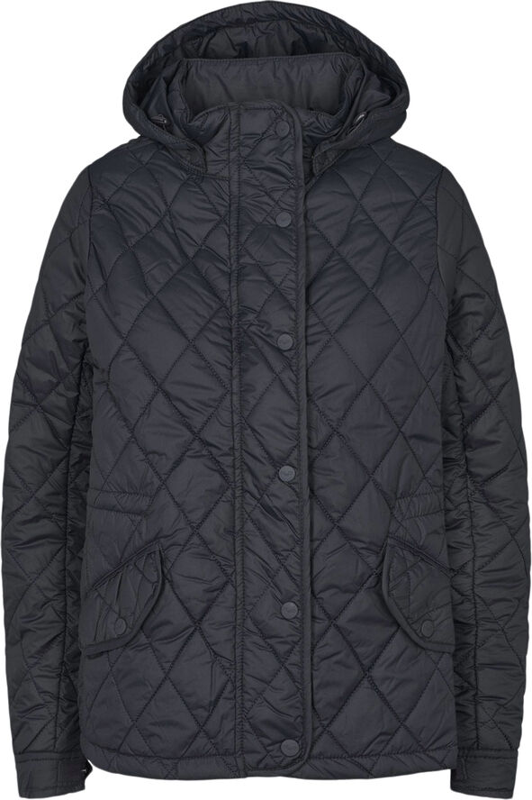 H2O Gwynedd Quilted Jakke Sort