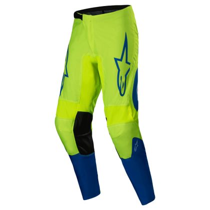 Pantalon cross Alpinestars FLUID - HAUL 2025 - Jaune / Bleu