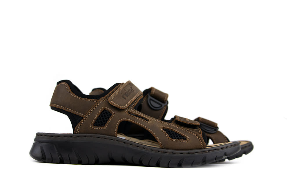Rieker Sandaal Brown Black