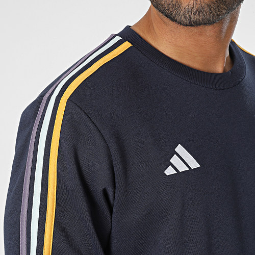 Sweat Crewneck Real Madrid IB1048 Bleu Marine