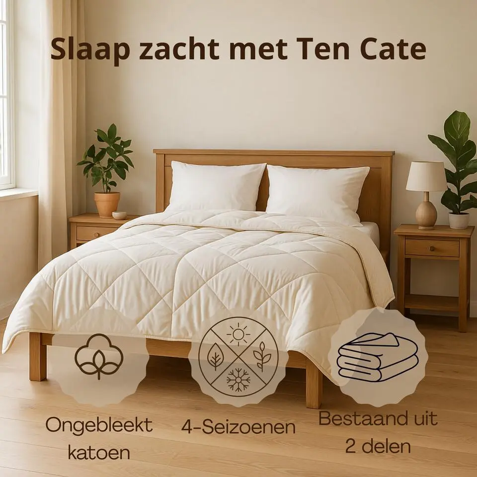 Ten Cate Wollen 4-Seizoenen Dekbed - 140x220