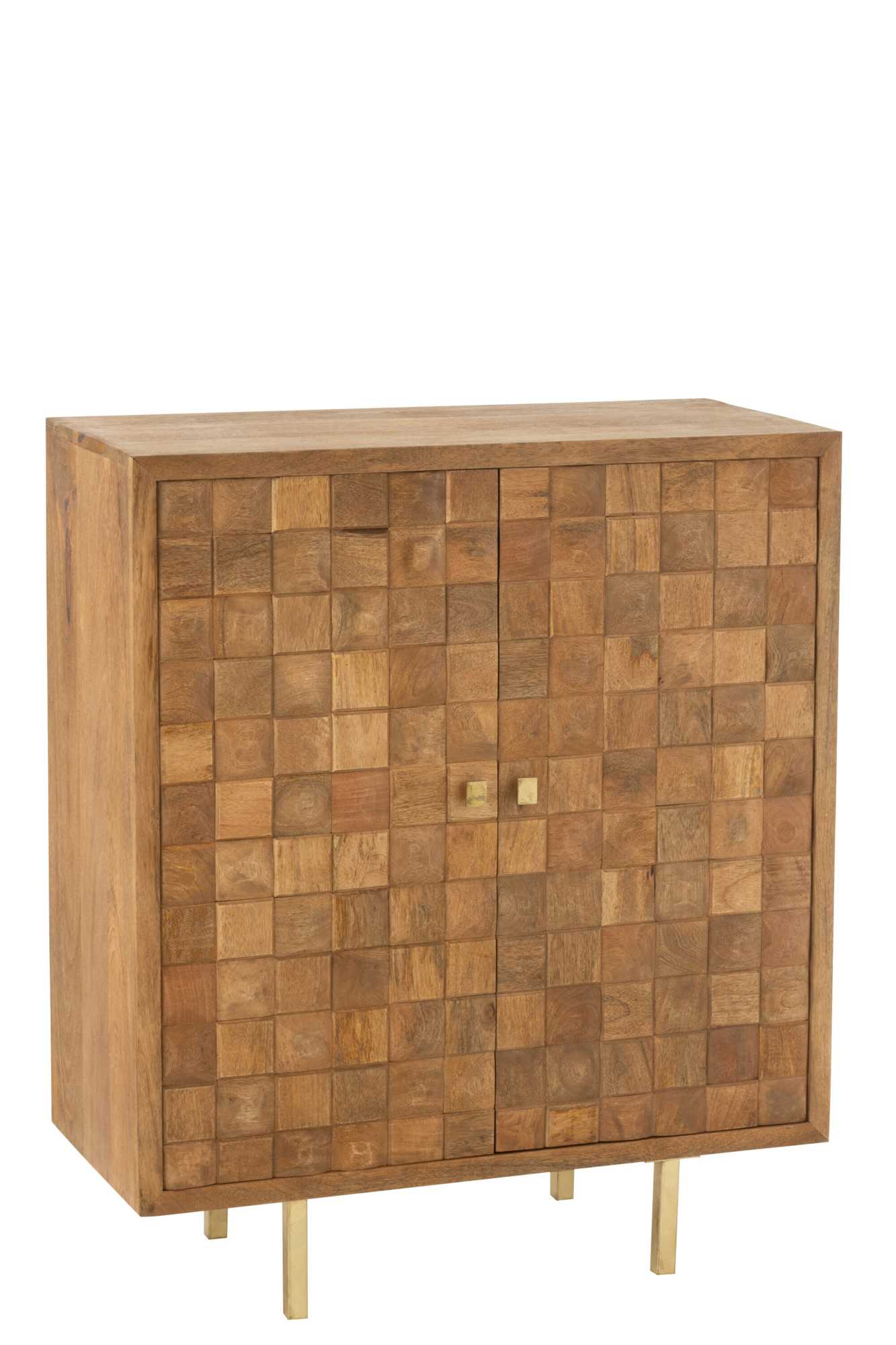 Kast Furu breed goud / naturel