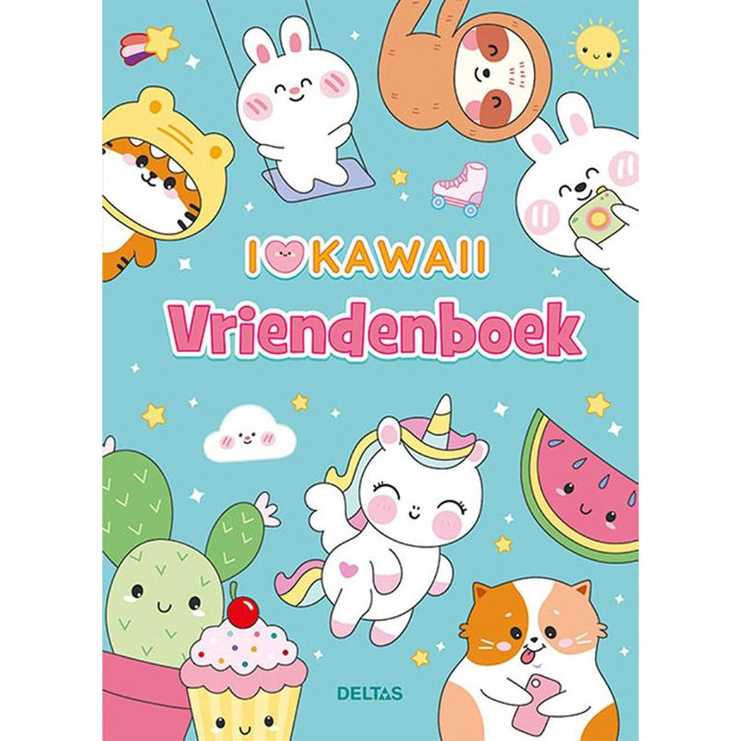 Uitgeverij deltas kawaii vriendenboek