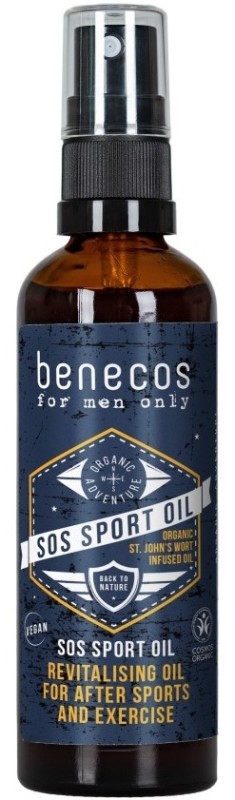 Benecos For Men Only SOS Sport Oil St Janskruid 75ml