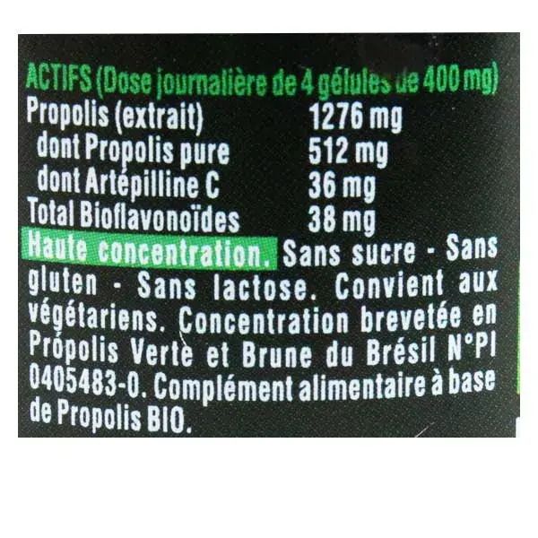 Lehning Propomax Immunity Extrato de Própolis Orgânico 40 cápsulas