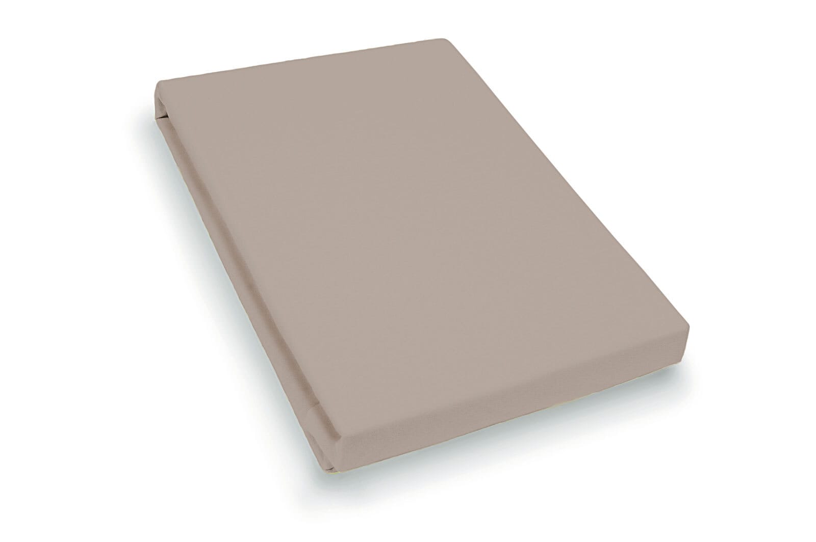 Vario Spannbetttuch Stretch Elasthan-Feinjersey 180-200 x 200-220 cm kiesel