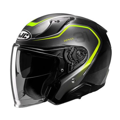 Casque Hjc RPHA31 - KOUV - Noir / Jaune
