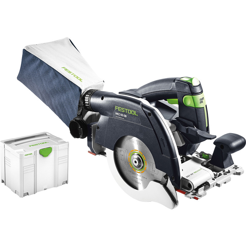 Festool HKC 55 EB Li-Basic accu pendelkapzaagmachine (body) 18V Li-ion