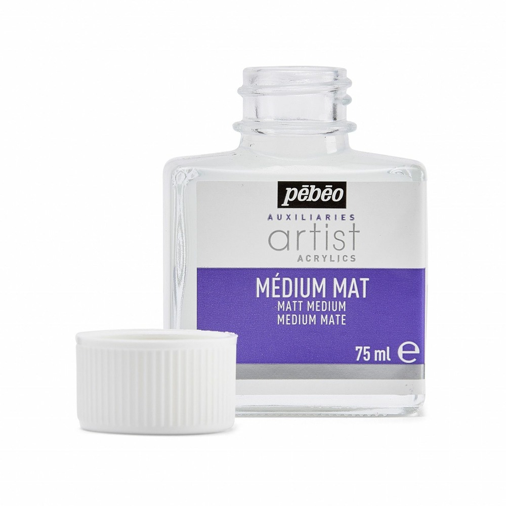 Médium acrylique mat pour peinture - 75 ml