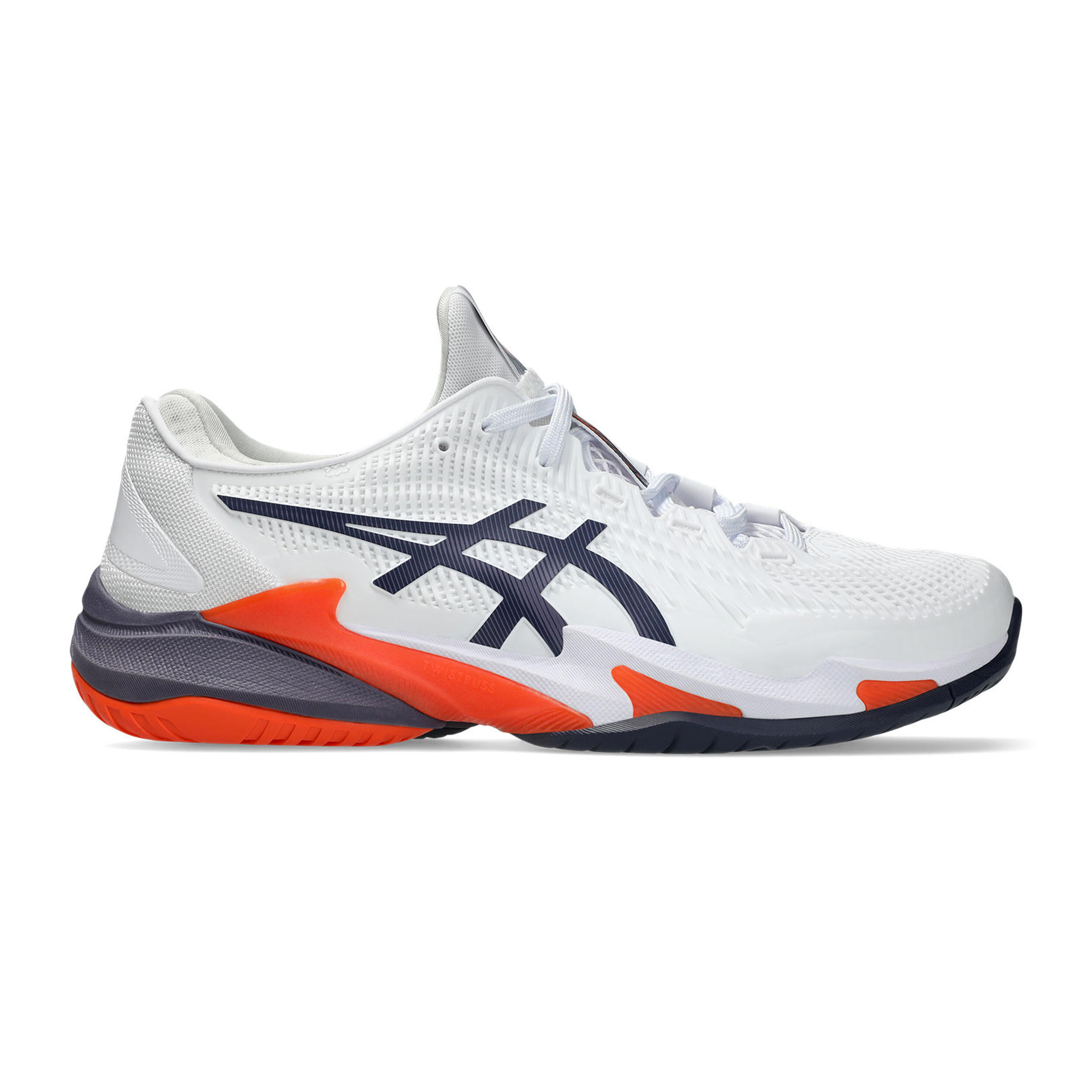 ASICS Court FF 3 Chaussures Toutes Surfaces Hommes - Blanc , Bleu Foncé