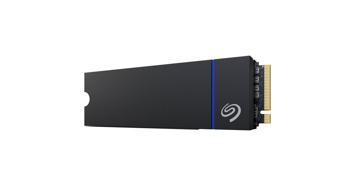 SeagateGame Drive PS5 NVMe 1 TB SSD  (PCIe Gen4 ×4 NVMe 1.4, M.2 2280)
