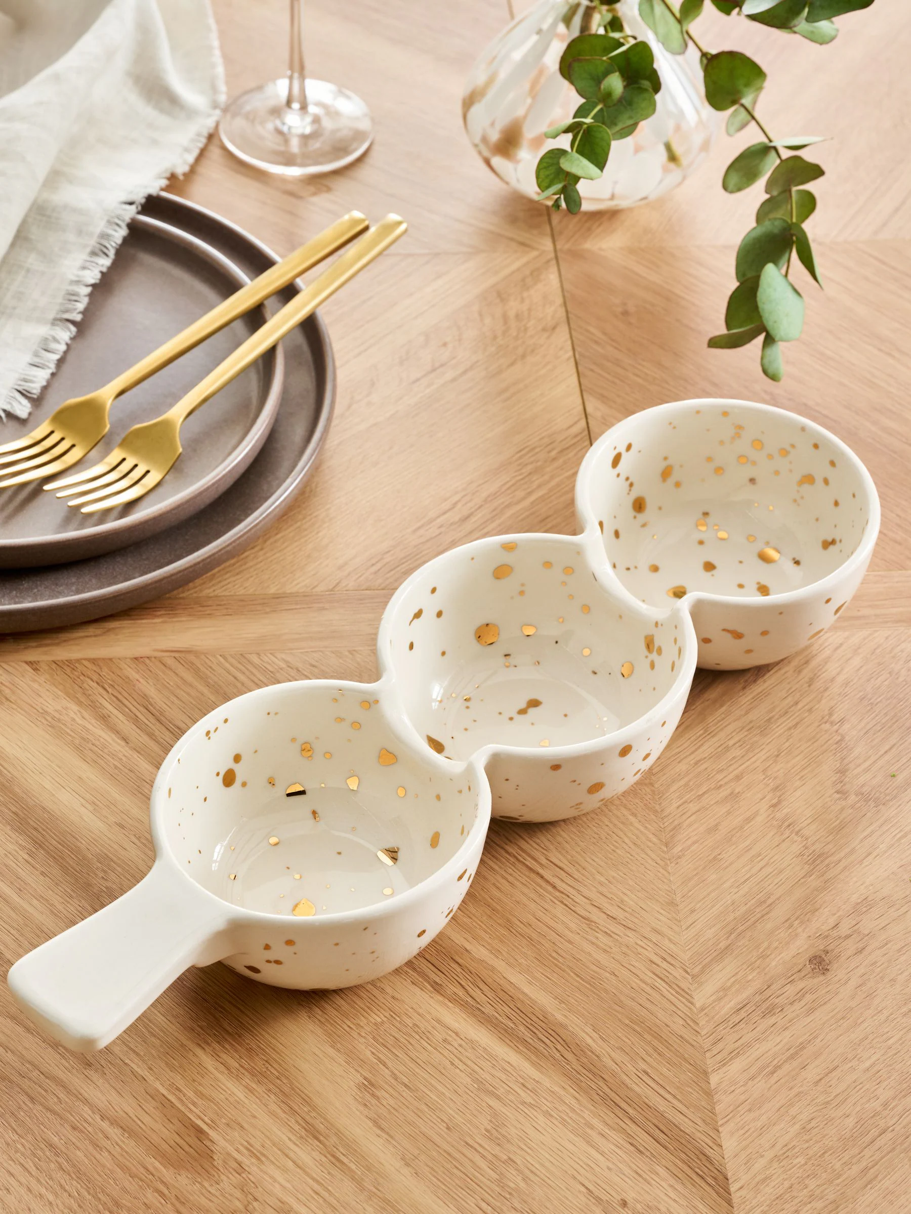 Splatter Dipschalen met Handvat