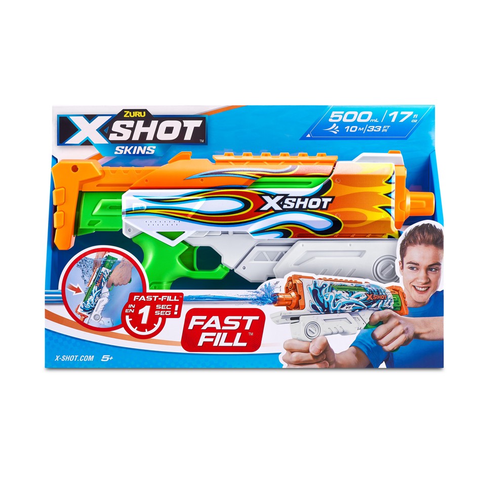X-Shot Water - Hyperload Fast-Fill Skins
