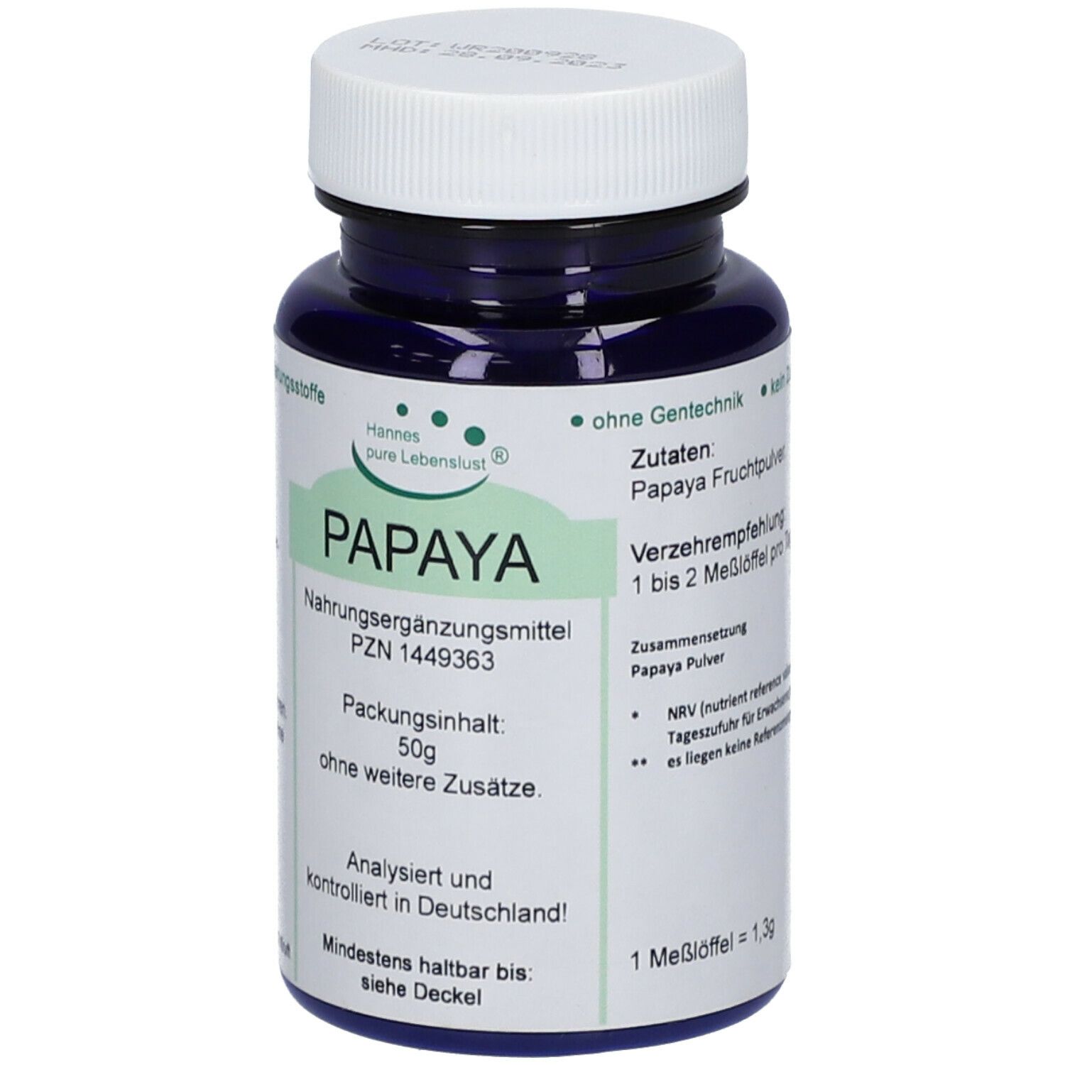 Hannes pure Lebenslust® PAPAYA