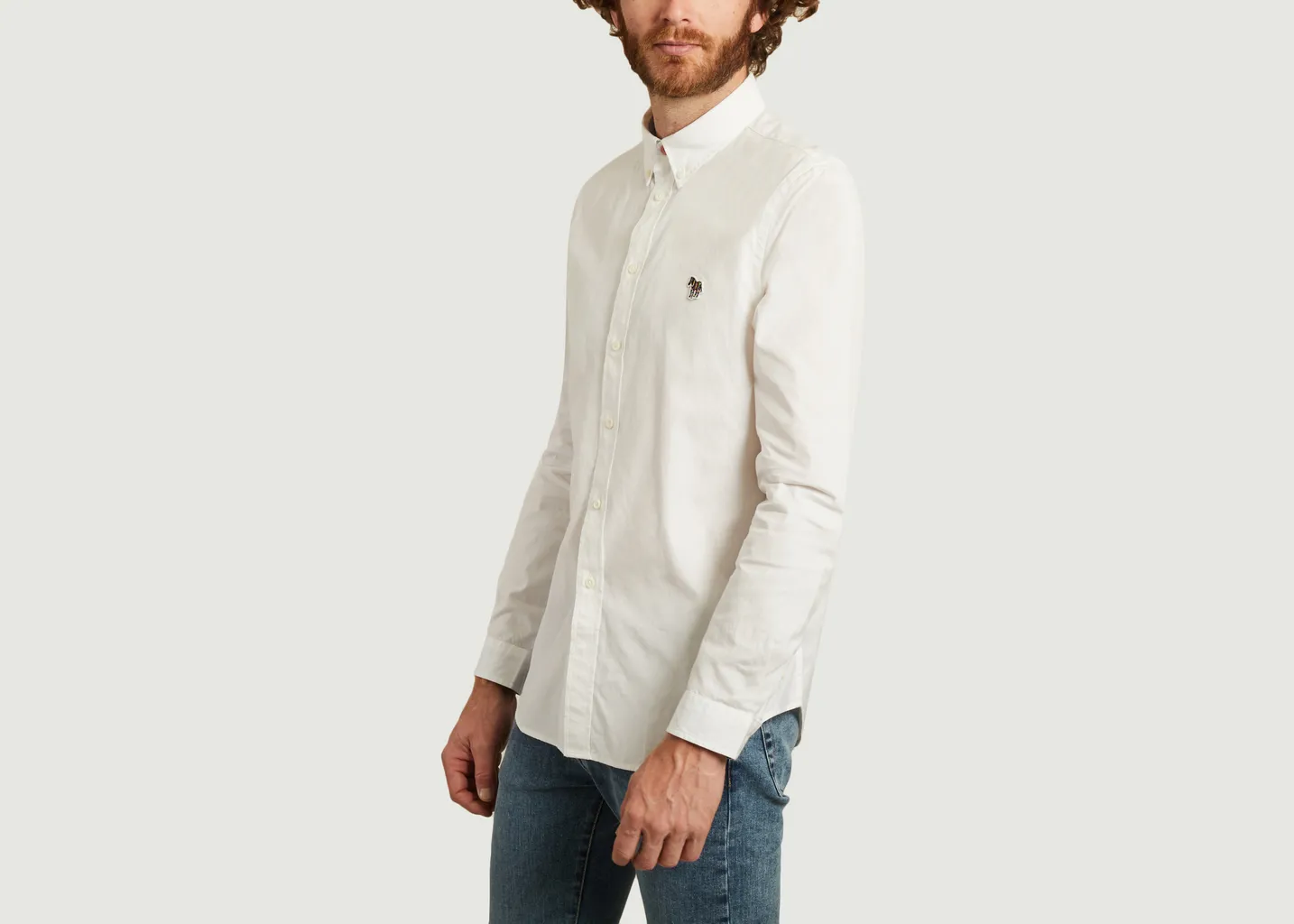 Chemise Zèbre en coton biologique PS by PAUL SMITH
