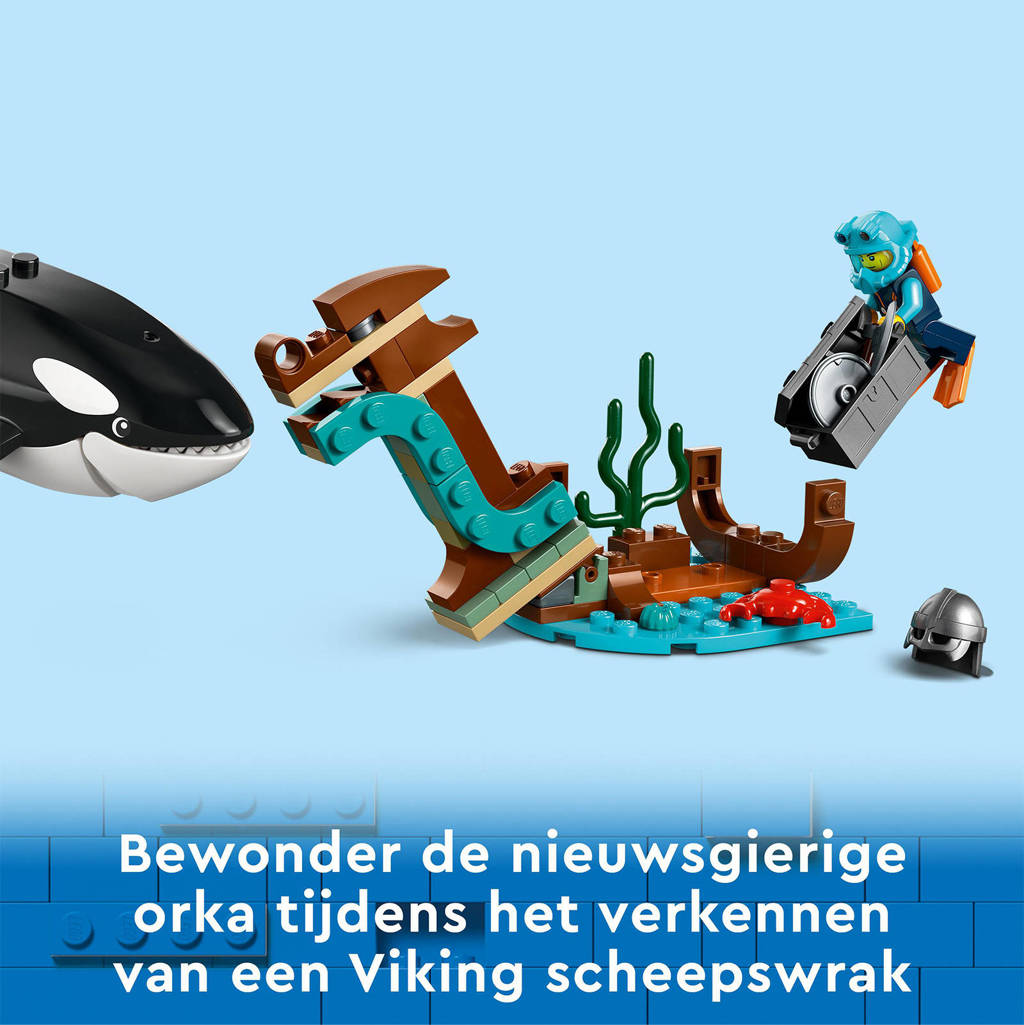Groot schip!Poolonderzoeksschip Groot Drijvend Boot Speelgoed Set voor Kinderen 7+ 60368