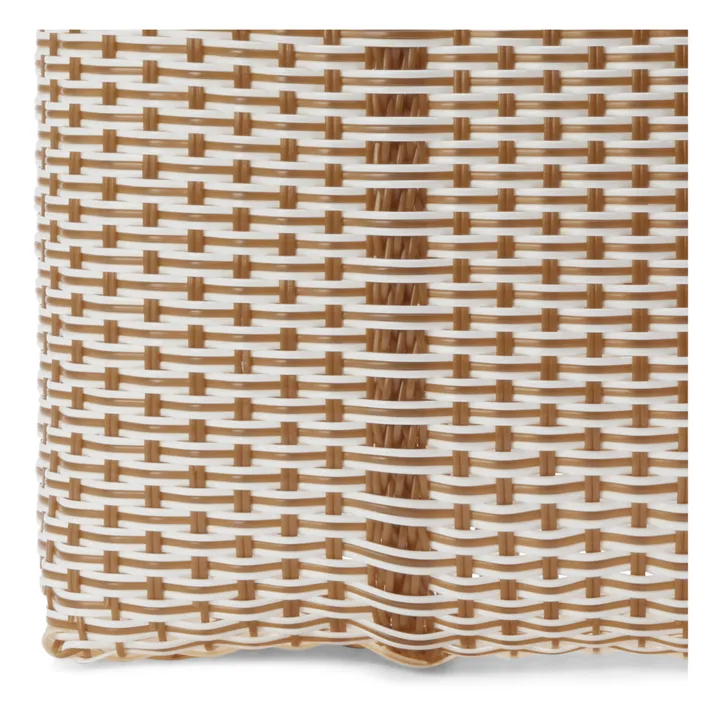 Palorosa Cabas Trama Bicolor L | Tabac